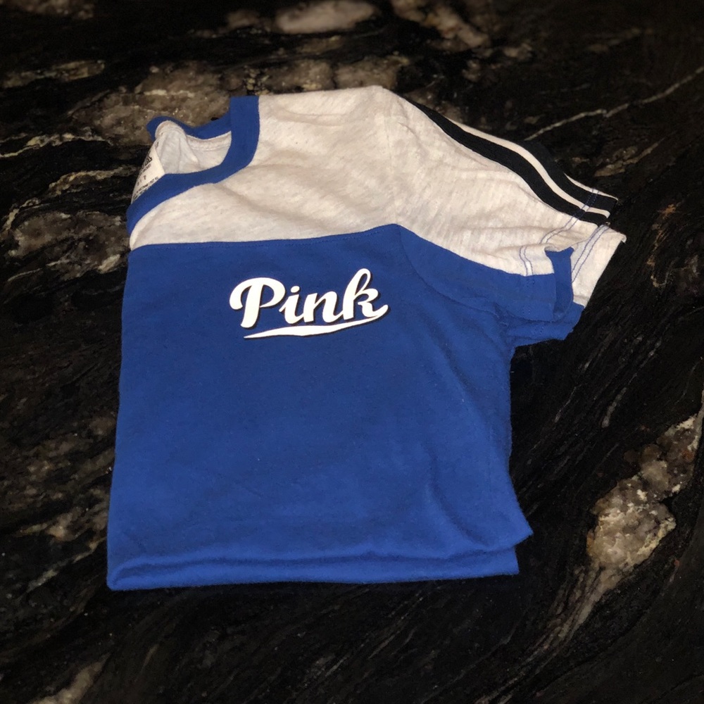 VS PINK Blue Tshirt